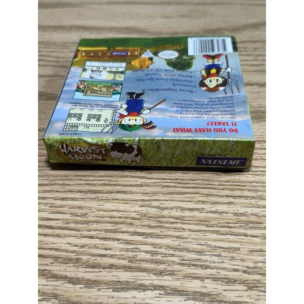 Harvest Moon Nintendo Game Boy‎ GB 1998 Cardboard BOX ONLY READ